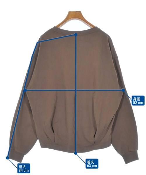 green label relaxing（グリーンレーベルリラクシング）Tシャツ・カットソー 茶 サイズ:F レディース/2200662874058