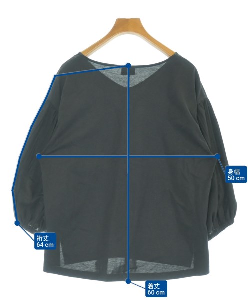 green label relaxing（グリーンレーベルリラクシング）Tシャツ・カットソー 黒 サイズ:F レディース/2200662934035