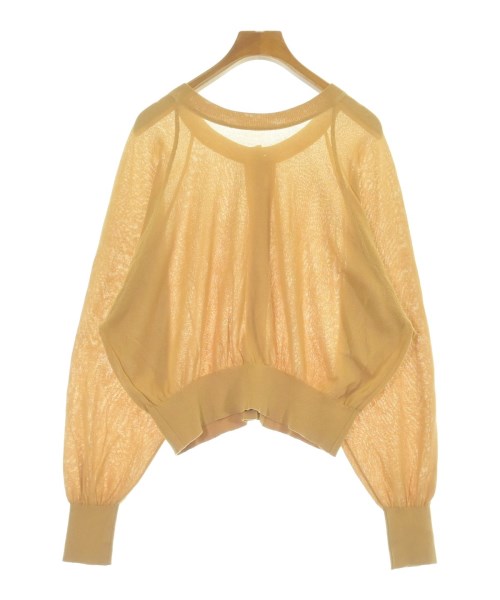 green label relaxing（グリーンレーベルリラクシング）カーディガン 黄 サイズ:F レディース/2200662934059