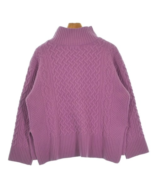 green label relaxing（グリーンレーベルリラクシング）ニット・セーター 紫 サイズ:F レディース/2200664119027