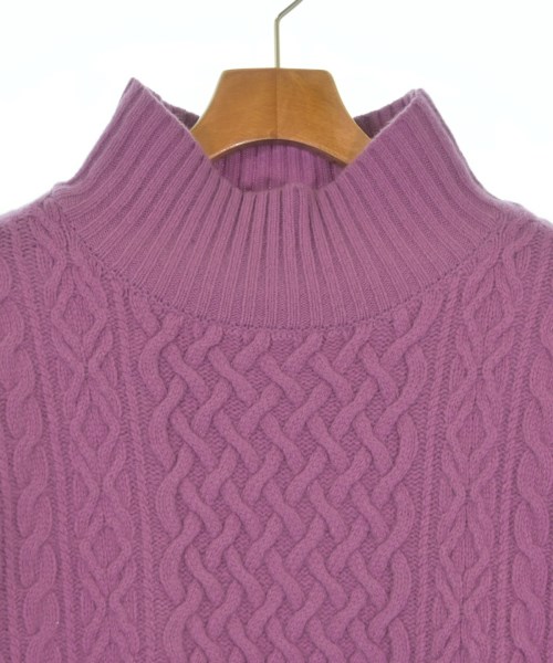 green label relaxing（グリーンレーベルリラクシング）ニット・セーター 紫 サイズ:F レディース/2200664119027