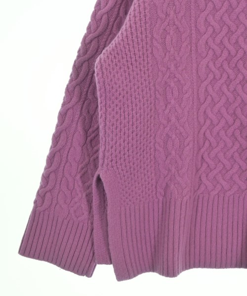 green label relaxing（グリーンレーベルリラクシング）ニット・セーター 紫 サイズ:F レディース/2200664119027
