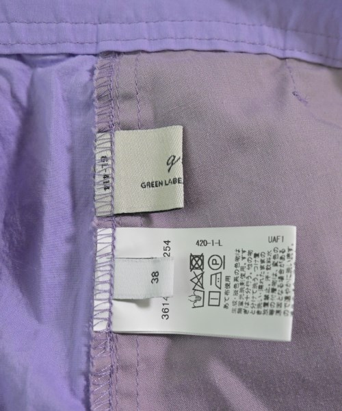 green label relaxing（グリーンレーベルリラクシング）その他 紫 サイズ:38(M位) レディース/2200664842147