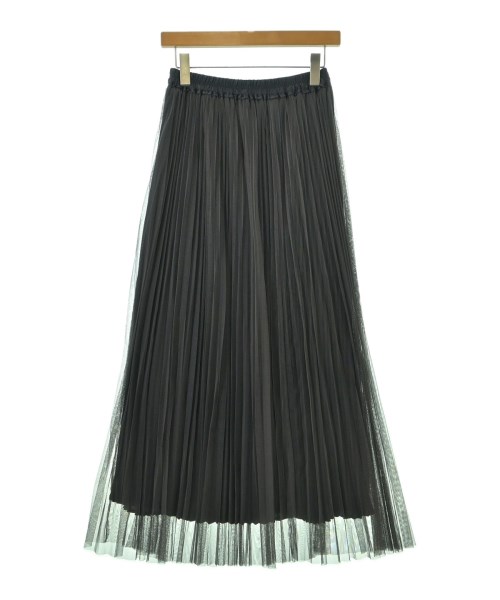 green label relaxing（グリーンレーベルリラクシング）ロング・マキシ丈スカート グレー サイズ:L レディース/2200666262035