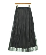 green label relaxing（グリーンレーベルリラクシング）ロング・マキシ丈スカート グレー サイズ:L レディース/2200666262035