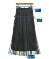 green label relaxing（グリーンレーベルリラクシング）ロング・マキシ丈スカート グレー サイズ:L レディース/2200666262035