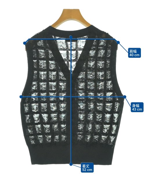 green label relaxing（グリーンレーベルリラクシング）ベスト 黒 サイズ:-(M位) レディース/2200666262059