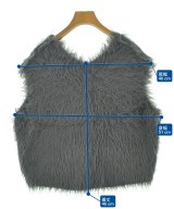 green label relaxing（グリーンレーベルリラクシング）ベスト/ノースリーブ グレー サイズ:-(M位) レディース/2200666262080