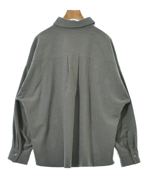 green label relaxing（グリーンレーベルリラクシング）カジュアルシャツ グレー サイズ:F レディース/2200666262097
