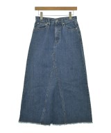 green label relaxing（グリーンレーベルリラクシング）ロング・マキシ丈スカート 青 サイズ:38(M位) レディース/2200666710031