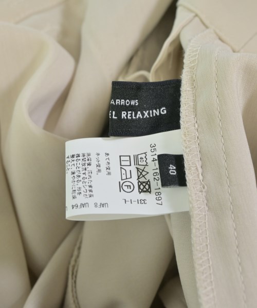 green label relaxing（グリーンレーベルリラクシング）スラックス ベージュ サイズ:40(M位) レディース/2200666717160