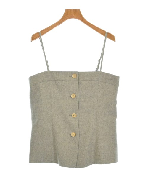 green label relaxing(グリーンレーベルリラクシング)ベスト グレー サイズ:F/2200661658093