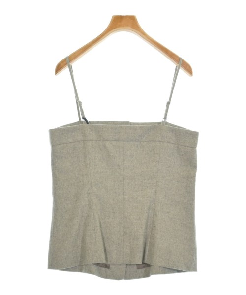 green label relaxing（グリーンレーベルリラクシング）ベスト グレー サイズ:F レディース/2200661658093