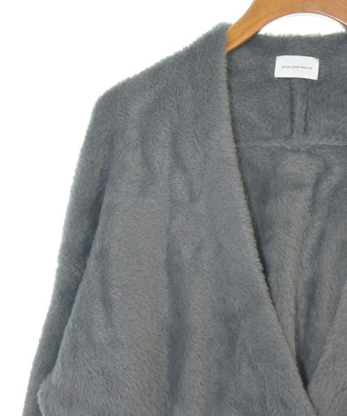 green label relaxing（グリーンレーベルリラクシング）カーディガン グレー サイズ:F レディース/2200662143055