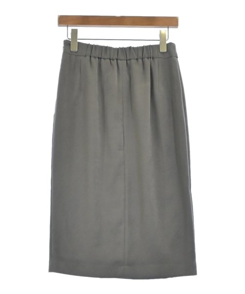 green label relaxing（グリーンレーベルリラクシング）ロング・マキシ丈スカート グレー サイズ:38(M位) レディース/2200662664086