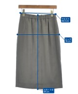 green label relaxing（グリーンレーベルリラクシング）ロング・マキシ丈スカート グレー サイズ:38(M位) レディース/2200662664086