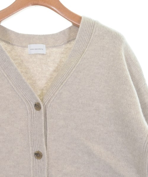 green label relaxing（グリーンレーベルリラクシング）カーディガン ベージュ サイズ:F レディース/2200664664022
