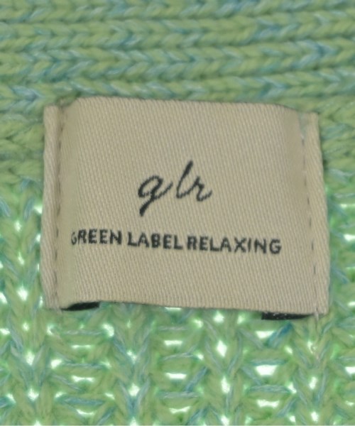 green label relaxing（グリーンレーベルリラクシング）カーディガン 緑 サイズ:F レディース/2200666573025