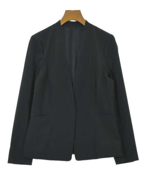 green label relaxing(グリーンレーベルリラクシング)ノーカラージャケット 紺 サイズ:38(M位)/2200663200016