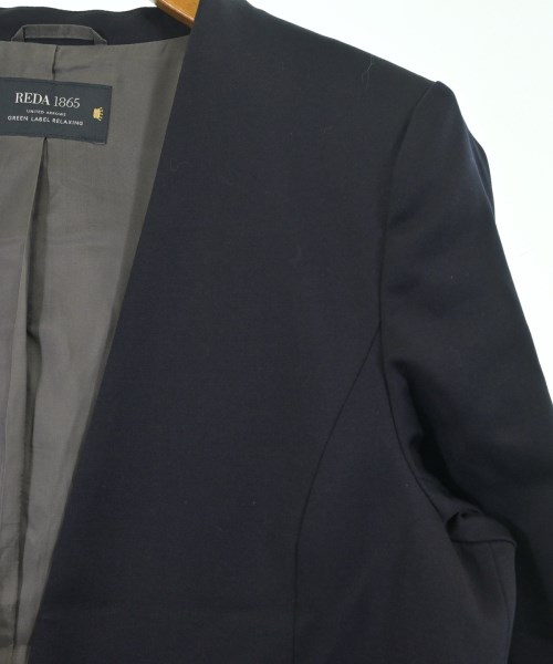 green label relaxing（グリーンレーベルリラクシング）ノーカラージャケット 紺 サイズ:40(M位) レディース/2200663200023