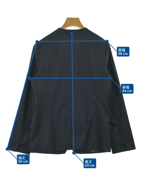 green label relaxing（グリーンレーベルリラクシング）ノーカラージャケット 紺 サイズ:40(M位) レディース/2200663200023