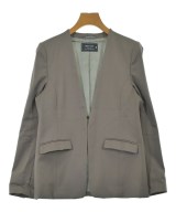 green label relaxing（グリーンレーベルリラクシング）ノーカラージャケット グレー サイズ:38(M位) レディース/2200663200030