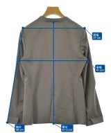 green label relaxing（グリーンレーベルリラクシング）ノーカラージャケット グレー サイズ:38(M位) レディース/2200663200030