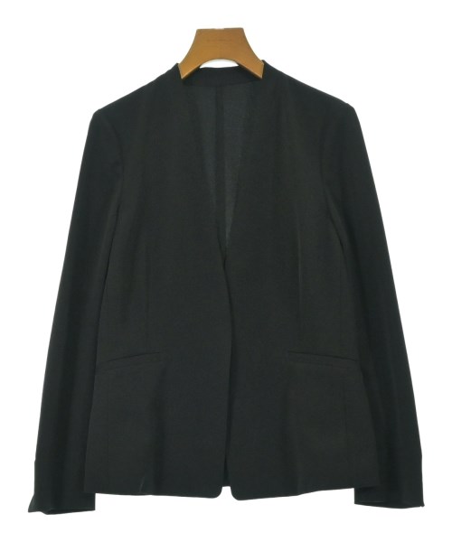 green label relaxing(グリーンレーベルリラクシング)ノーカラージャケット 黒 サイズ:38(M位)/2200663200054