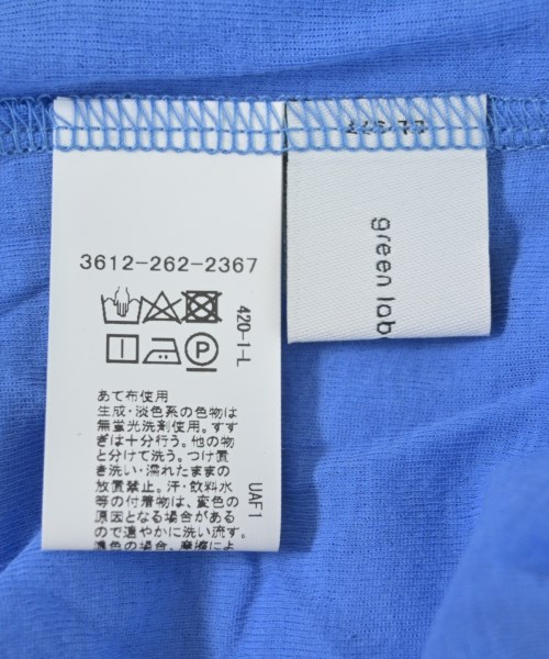 green label relaxing（グリーンレーベルリラクシング）Tシャツ・カットソー 黒 サイズ:F レディース/2200663804054