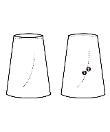 green label relaxing（グリーンレーベルリラクシング）ロング・マキシ丈スカート シルバー サイズ:-(M位) レディース/2200663863051