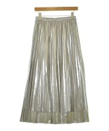 green label relaxing（グリーンレーベルリラクシング）ロング・マキシ丈スカート シルバー サイズ:-(M位) レディース/2200663863051