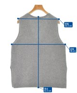 green label relaxing（グリーンレーベルリラクシング）ベスト グレー サイズ:-(M位) レディース/2200666425034