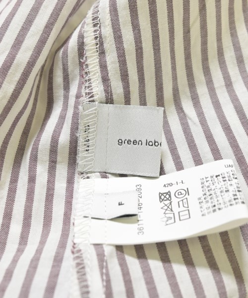green label relaxing（グリーンレーベルリラクシング）ブラウス 白 サイズ:F レディース/2200667258037