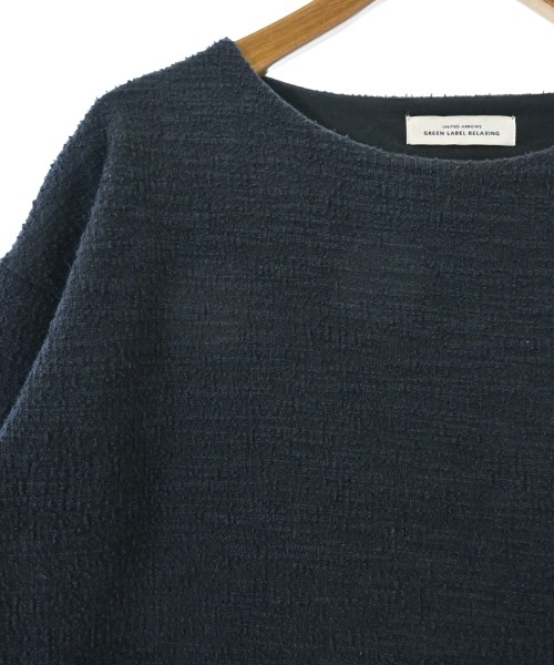 green label relaxing（グリーンレーベルリラクシング）ブラウス 紺 サイズ:F レディース/2200667364011