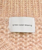 green label relaxing（グリーンレーベルリラクシング）ニット・セーター ピンク サイズ:F レディース/2200662933069