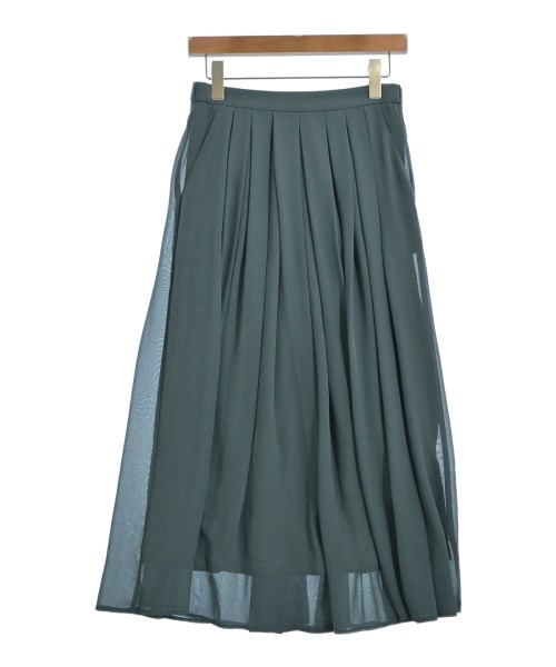 green label relaxing(グリーンレーベルリラクシング)ロング・マキシ丈スカート 緑 サイズ:-(M位)/2200663477142