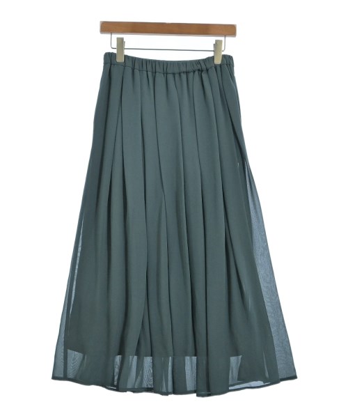 green label relaxing（グリーンレーベルリラクシング）ロング・マキシ丈スカート 緑 サイズ:-(M位) レディース/2200663477142