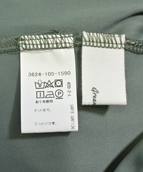 green label relaxing（グリーンレーベルリラクシング）ロング・マキシ丈スカート 緑 サイズ:-(M位) レディース/2200663477142