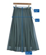 green label relaxing（グリーンレーベルリラクシング）ロング・マキシ丈スカート 緑 サイズ:-(M位) レディース/2200663477142
