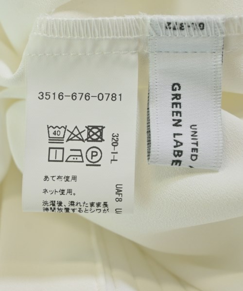green label relaxing（グリーンレーベルリラクシング）ブラウス 白 サイズ:-(M位) レディース/2200663477173
