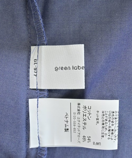 green label relaxing（グリーンレーベルリラクシング）ブラウス 青 サイズ:F レディース/2200663739080