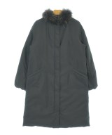 green label relaxing（グリーンレーベルリラクシング）ダウンコート 黒 サイズ:36(S位) レディース/2200664483081