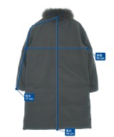 green label relaxing（グリーンレーベルリラクシング）ダウンコート 黒 サイズ:36(S位) レディース/2200664483081