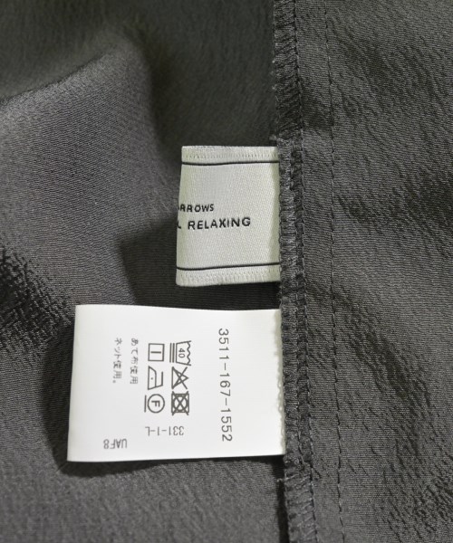 green label relaxing（グリーンレーベルリラクシング）カジュアルシャツ グレー サイズ:F レディース/2200664905033