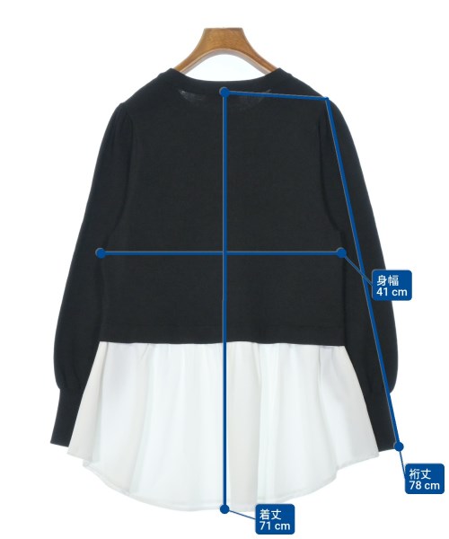 green label relaxing（グリーンレーベルリラクシング）ニット・セーター 黒 サイズ:-(M位) レディース/2200664454036