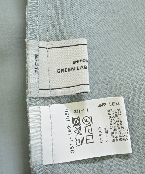 green label relaxing（グリーンレーベルリラクシング）カジュアルシャツ 緑 サイズ:F レディース/2200665695070