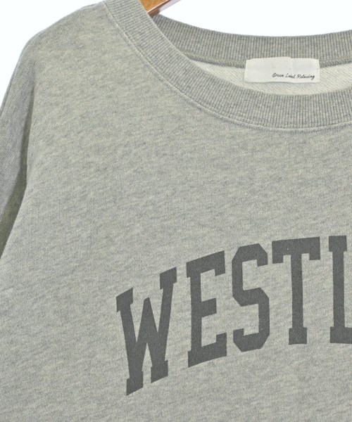 green label relaxing（グリーンレーベルリラクシング）スウェット グレー サイズ:F レディース/2200664186043