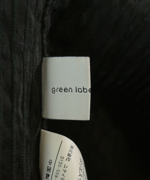 green label relaxing（グリーンレーベルリラクシング）シャツワンピース 黒 サイズ:F レディース/2200664186159