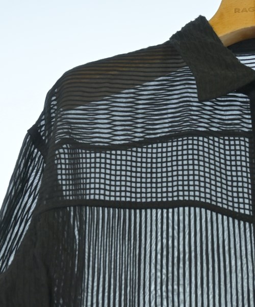 green label relaxing（グリーンレーベルリラクシング）シャツワンピース 黒 サイズ:F レディース/2200664186159