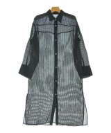 green label relaxing（グリーンレーベルリラクシング）シャツワンピース 黒 サイズ:F レディース/2200664186159